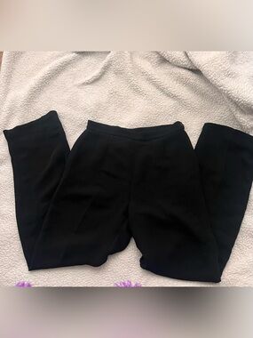 Albert Nipon Black Tailored Trousers